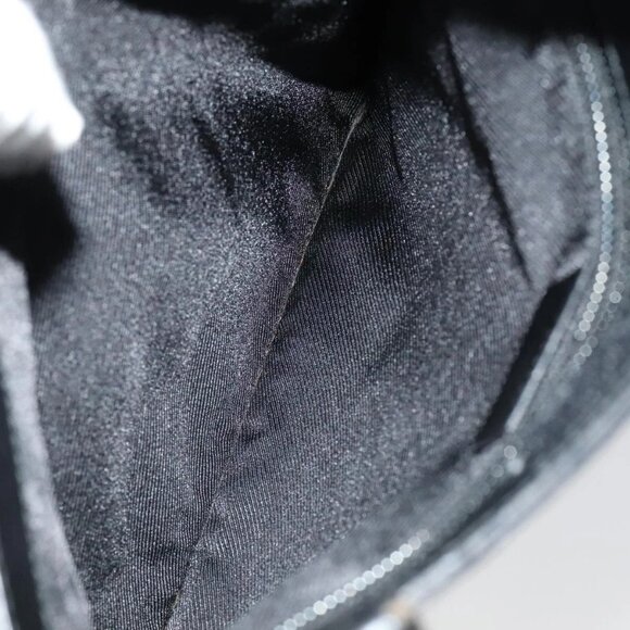 GUCCI GG Canvas Shoulder Bag Black 27639 Auth ep7170 - Picture 11 of 16